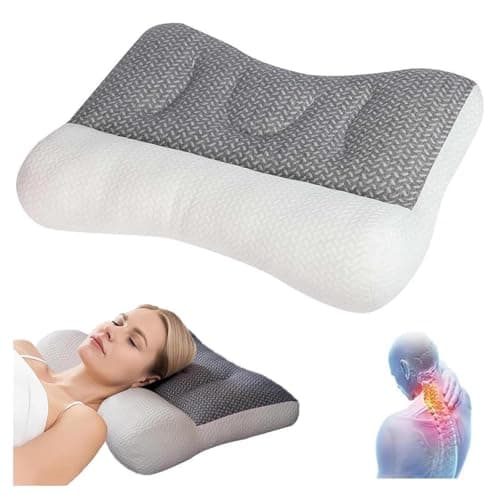 HINNVCL Pillow for Sleep Apnea, Orthopedic Deep Sleep Pillow, Pro Ease Sleep Apnea Pillow, Ergonomic Pillow for Neck and Shoulder, Pillow for Side, Back, Stomach Sleepers - Image 1