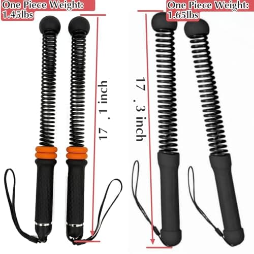 MUYIWEIDEN Weighted Ropeless Battle Ropes,Cordless Workout Ropes for Home Gym, Portable Exercise Rope for Strength Building, HIIT and Low-Impact Aerobic Training for Women&Men (Black) - Thumbnail 5