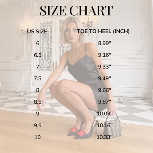 Atsroel Slingback High Heels for Women Pointed Toe Buckle Floral Knot Pumps Silk Stiletto Heels Comfortable Dressy Wedding Heeled Shoes Green Heels - Thumbnail 6