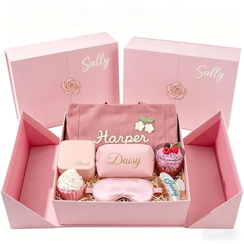 Custom Premium Gift Basket & Luxury Box for Women: Birthday Gifts, Self-Care Package, Thinking of You & Get Well Soon – Perfect for Bride, Bridesmaid, Best Friend, Sister, Mom - Image 1