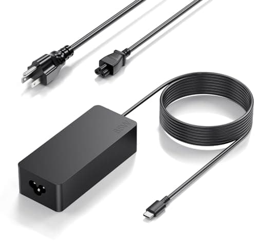 Dongerdi 65W 45W USB-C Laptop Charger for Nimo N151 N151S N152 N153 N154 N100 15.6" N171 N171S 17.3" Acemagic AX15 AX16, Compatible with Lenovo Dell HP Asus Acer MSI LG Samsung Chromebook, 10FT Cord