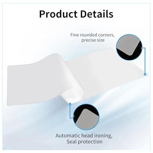 WONLAMI Laminating Sheets 8.5 x 11 Thermal Laminating Pouches,3MIL,200PCS Laminate Sheets for Laminator,9x11.5 Inches,Letter Size,Clear, Laminator Machine Sheets Lamination Sheets - Thumbnail 2