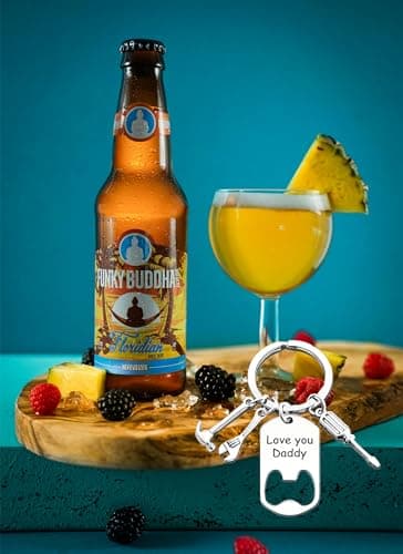 Ediseng Funny Dad Father Day Gifts from Daughter,Cool Keychain for Men,Cool Dad Keychain with Bottle Opener,Wrench,Screwdriver and Hammer - Thumbnail 3