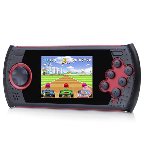 16 Bit Handheld Game for Kids Built-in 230 HD Classic Retro Video Games USB Rechargeable 3.0 Inch Childrens Travel Electronics Toys Portable Gaming Player System Gift for Boys Girls Ages 4-8-12 - Image 1