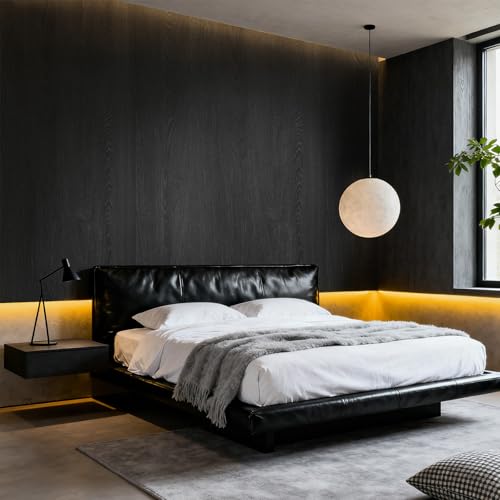 WADILE Peel and Stick Wood Grain Wallpaper 15.7"x78.7" Waterproof Self Adhesive Contact Paper for Kitchen Backsplash Countertops Furniture Cabinets Walls – Removable Vinyl with Free Knife & Squeegee - Thumbnail 5