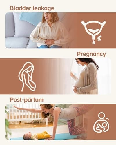 Dtuomo Incontinence Underwear for Women, Absorbency LeakProof Postpartum Underwear Period Panties Women Menstrual Briefs - Thumbnail 5