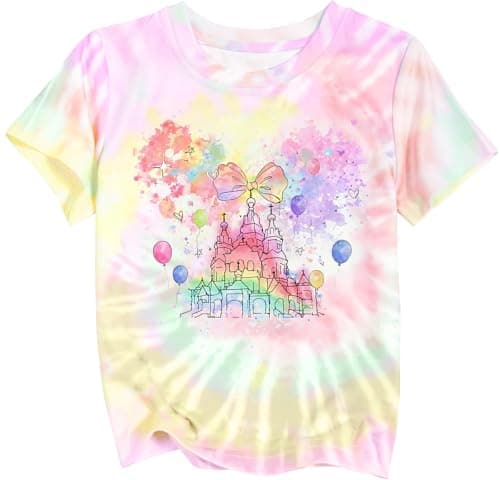 Magic Kingdom Shirt Boys and Girls Best Day Ever Shirts Colorful Snacks Graphic T-Shirt Toddler Baby Foodie Tee Tops