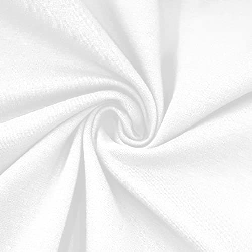 Gnvviwl Men's Casual Stretchy Henley Shirts Short Sleeve Fitted T Shirt Soft Stylish Tee Tops White - Thumbnail 5