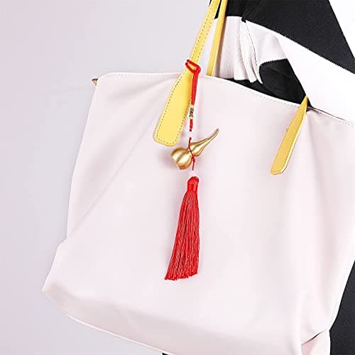 Hanging Decoration Good Luck Wu Lou Gourd,with Tassel for Housewarming Statue Charm Amulet Home Decor,3.18 inch Tall,Full Brass, Hu Lu Bring You Wealth Peaceful, Safty, Healthy,Success - Thumbnail 6