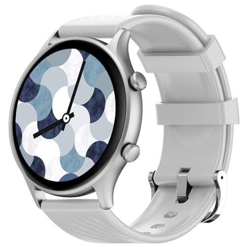 Smart Watches for Women,Fitness Smart Watch (Answer/Make Call), 1.4"Screen Waterproof Smart Watches with 123 Sports Modes/Heart Rate Monitor/Sleep Tracker, Watches for Women for Android iOS Grey - Image 1