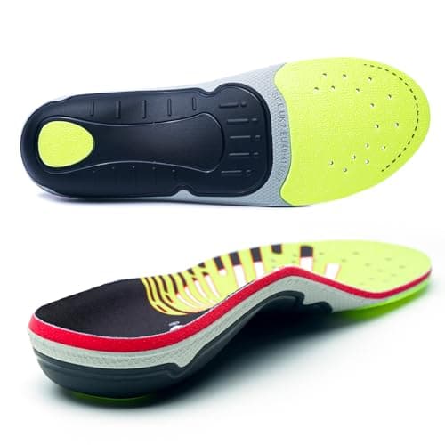 ARCHEPAID Heavy Duty Plantar Fasciitis Insoles 240+ LBS Arch Support Inserts for Women & Men Foot Pain Relief Shoe Insert Orthotic Comfort Insole, Sports Soft Work Boot Standing All Day Size 9 - Image 1