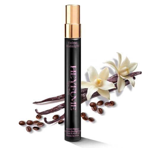 Pheromones Perfumes for Women Mini: Eau De Parfum Inspired By B-LACK O-Pium- Premium Amber Vanilla Sent Blend - Long Lasting Travel Size Pen Spray 0.41 fl for Male & Female Made in USA - Image 1