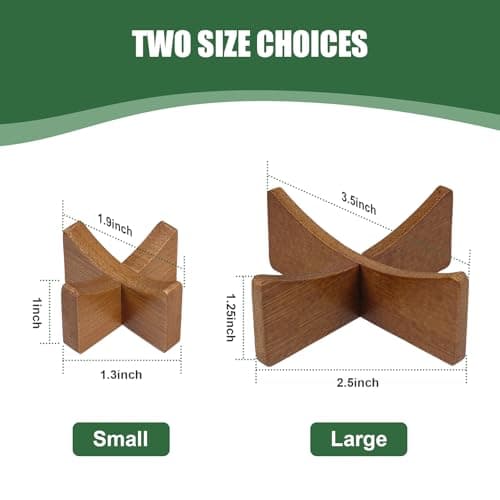 Vigorluck Ball Storage, Wood Ball Holder Small for Baseball & Softball, Baseball Stand Desktop Display Softball Holder for Easy Storage - Thumbnail 4