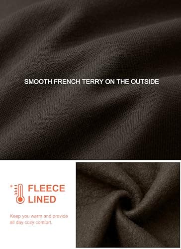 G Gradual Hoodies for Women Oversized Fleece Sweatshirt with Pocket Loose Fit Casual Athletic Workout Pullover, Apricot Brown, X-Large - Thumbnail 6