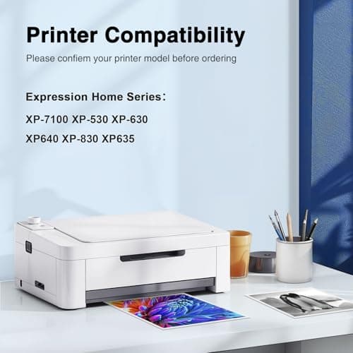 Starink Remanufactured Ink Replacement for Epson 410 410XL T410XL Ink Cartridges 5 Pack Compatible with Epson Expression XP-7100 XP-830 XP-640 XP-630 XP-530 XP-635 Printer High Yield & Latest Chip - Thumbnail 2