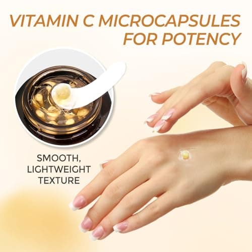 FIUMOT Deep Vitamin C Golden Capsule Hydrating Face Moisturizer, Antioxidant Protection, Lightweight Daily Skincare - Thumbnail 6