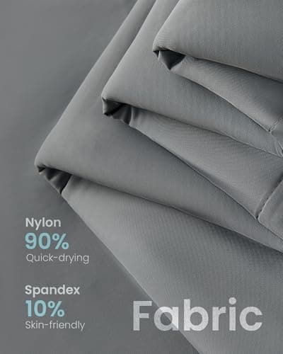 Cooling Comforter Queen, Cooling Blanket for Hot Sleepers & Night Sweats, Breathable Lightweight Comforter for Menopause & Summer, Dual Soft Cool-to-Touch, Oeko-TEX, Grey - Thumbnail 6