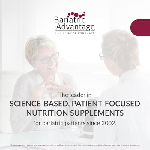 Bariatric Advantage Chewable Multi RP Multivitamin - for Bariatric Surgery Patients - with Iron, Copper, Vitamin C, A, Zinc & More - 100% DV of 18 Nutrients - Mixed Fruit - 60 Count - Thumbnail 3