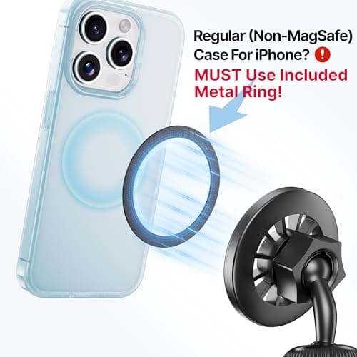 Magnetic Phone Holder Compatible with Peloton Bike&Bike Plus, Magnet Phone Mount Compatible with MagSafe, with Adjustable Strap for Bike Accessories, Gym Equipment, Treadmill, Stroller, Shopping Cart - Thumbnail 6