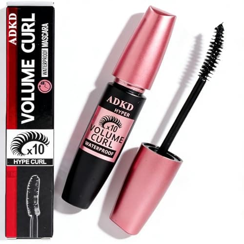 4D Silk Fiber Lash Mascara Waterproof Volume Lengthening Thick Curly Eyelash Makeup Lengthening Curling Smudge Proof Long Lasting Black Eyelash No Clumping - Image 1
