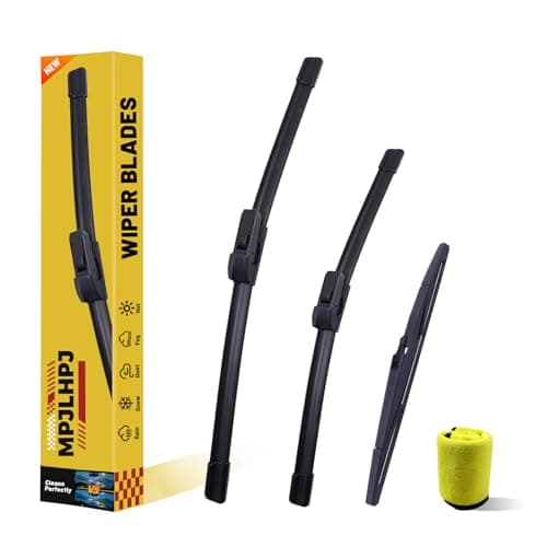 2024-2026 Chevy Trax SUV Windshield Wiper Blades, 26"+16" Front & 11" Rear OEM Replacement, All-Season Quiet Beam Blades