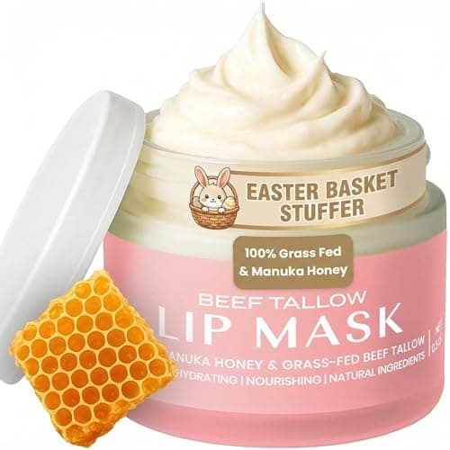 Body Restore Collagen Lip Mask – Mothers Day Gifts for Mom, Hydrating Lip Treatment, Birthday Gifts for Women, Self Care Spa Gifts – Unscented - Image 1