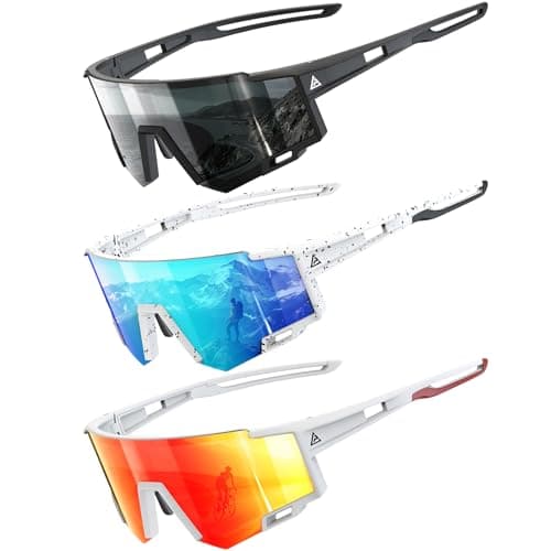 KALIYADI Kids-Sunglasses Sports Sunglasses-for-Kids: Youth Sun Glasses with UV400 for Running Cycling Age 6-14 - Image 1