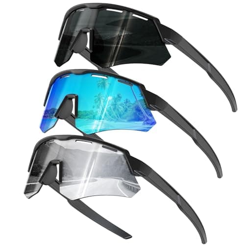 KALIYADI Polarized-Kids-Sunglasses Youth Baseball Sunglasses: Cycling Running for Boys Girls UV400 Protection Age 6-14 - Image 1
