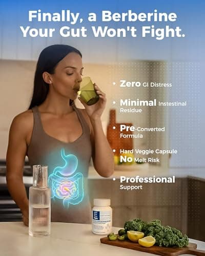 Elgin® Precision Berberine Supplement - Patented GlucoVantage Dihydroberberine Supplement 5X Absorption, Supports Healthy Weight Management*, Gentle on Stomach, Non-GMO 60 Veggie Capsules - Thumbnail 4