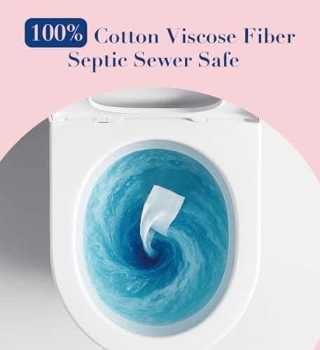 ZHENYEMEI Thickened Flushable Wipes 60 Counts - ON-THE-GO Individually Wrapped for Women Men I Wet Wipes for Butt Travel Toilet Bathroom Thicker & Big for Adult Oranea Dulca & Aloe - Septic Sewer Safe - Thumbnail 5