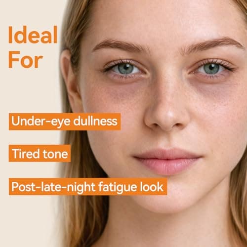 Charge Energy Under Eye Patches (28 Pairs), Vitamin C & Caffeine Eye Mask for Puffy Eyes, Dark Circles and Bags - Cooling Hydrogel Patches, 5-Minute Morning Wake-up Call for Tired Eyes, All Skin - Thumbnail 2