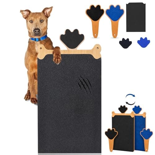 FL Falatier Dog Scratch Board Large Scratching Pad Multi-Functional Trimming Tool Alternative to Dog Nail Clippers and Pet Grinders Pet Nails Care for Dogs&Cats,Interactive Grooming Tool