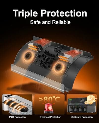 SUNLU AMS Heater, Compatible with Bambu Lab AMS 1.0, Enables Drying While Printing, Drying evenly & 70℃ Fast Heating Filament Dryer, 4-roll Capacity (AMS Not Included) - Thumbnail 6