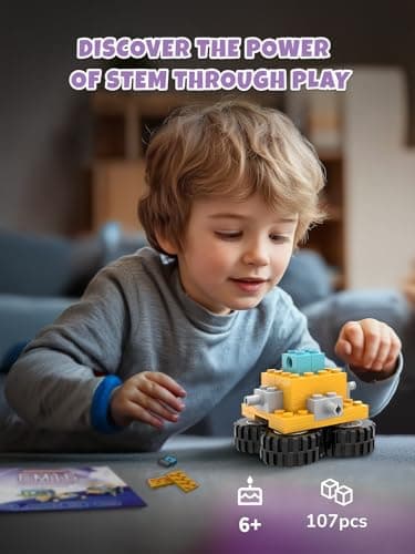 Veecafiodi 50 in 1 Science Kit for Kids 6-12, STEM Toys for Kids Age 8-12, Educational Building Toy for Boys Girls, Motorized Engineering Set, Birthday Gift - Thumbnail 5