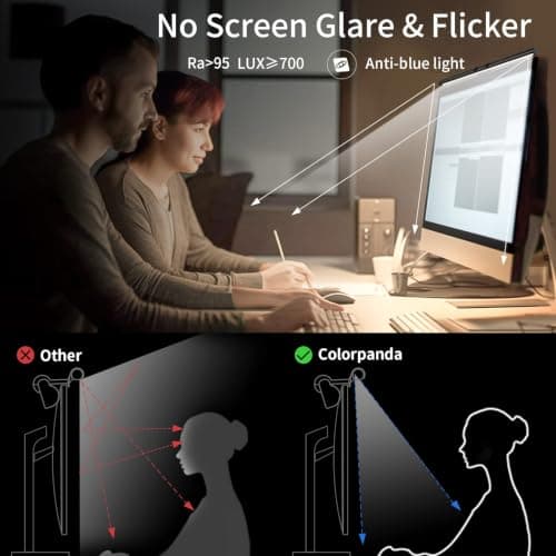 16.14" Monitor Light Bar,250LM USB LED Desk Lamp,Home Office Gaming - Thumbnail 2
