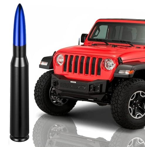 Z-oneMart 5.4" Truck Bullet Antenna Vehicle Antenna Replacement with Ford