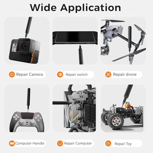 VMYTH 31 in 1 Precision Torx Screwdriver Set, Magnetic S2 Steel Bits with Portable Cylindrical Case. Mini & Small Screwdriver Set for Electronics, Laptop, iPhone, PS5, Switch (Black) (Black) - Thumbnail 4