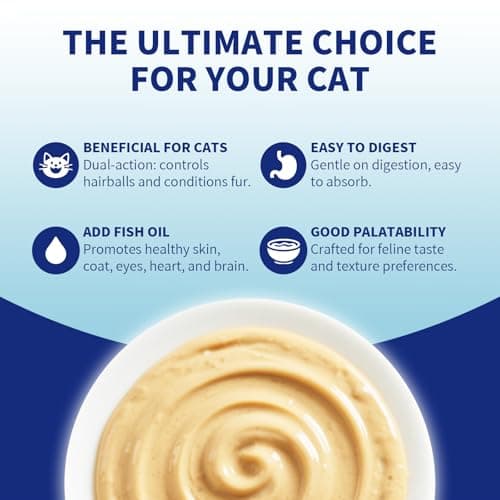 IFELLO PET Cat Food Toppers, Squeezable Puree Functional Cat Treat & Meal Topper for Hair Ball Control – Chicken Tuna Blend with Fish Oil – Grain-Free, 2.8 oz x 7 Pouches (19.7 oz Total) - Thumbnail 6