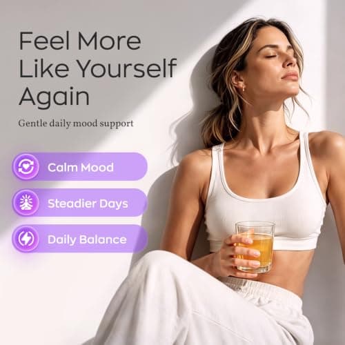 Vevoec Gynable Saffron Supplement, Mood & Stress Support, Calm Drink Mix for Women, 7-in-1 Blend with 89mg Saffron Extract, Ashwagandha, L-Theanine, Magnesium & Shilajit, 20 Stick Packs, Lime Flavor - Thumbnail 6