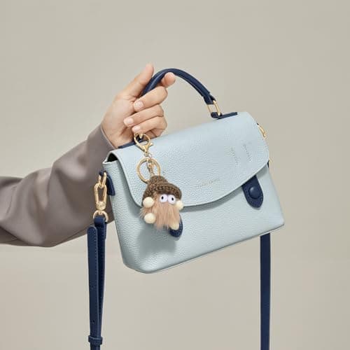 CinvaiKrose Crossbody Bags For Women, Leather Handbags For Women, For Two Carrying Styles With Charms - Thumbnail 3