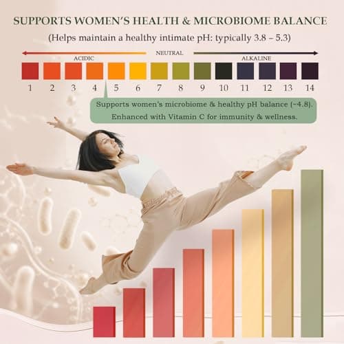 MATOP Premium Feminine Balance Gummies for Women - pH Balance Support & Vaginal Probiotic with Hawaiian Pineapple Flavor, Vegan, Gluten-Free – 60 Gummies (30 Servings) - Thumbnail 5