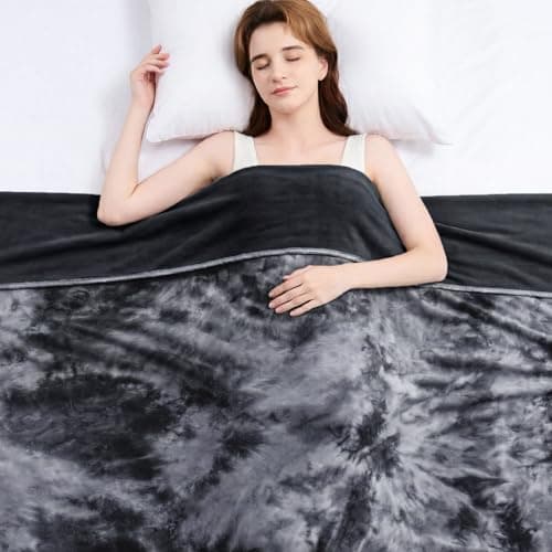 Topcee Cooling Blanket for Night Sweats Decorative Tie Dye, Absorbs Heat to Keep Cool on Warm Nights, Q-Max 0.5 Cooling Blankets for Hot Sleepers, Ultra-Cool Lightweight Sofa Throw Blanket (50"x70") - Image 1
