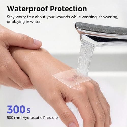 GIATATHA Hydrocolloid Roll for Acne, Blister, Wound, Pimple Patches for Face Hydrocolloid Bandages Cut to Size, Flexible & Waterproof, Ultra Absorbent, First Aid Supplies, Medical Supplies(2in*16ft) - Thumbnail 6