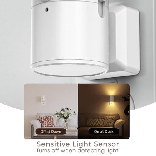 Briignite Motion Sensor Night Light,Motion Activated Plug in Night Lights, 0-100LM Dimmable Soft White 3000K, Motion Sensor Light Indoor for Bathroom Hallway Bedroom Stairway Kid Elderly Pet - Thumbnail 6