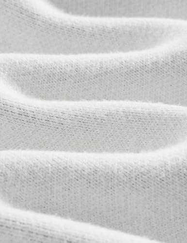 Aelfric Eden Graphic Polo Sweater Women Oversized V Neck Knit Sweaters Y2k Long Sleeve Pullover Vintage Number Sweater Tops White - Thumbnail 6