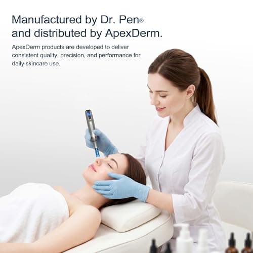 Microneedle Roller Pen for Home Use - 0.25mm Mcroneeding Derma Roller M8S Pen for Women Men - Micro Needle Roller Pen for Skin Tools - Thumbnail 6
