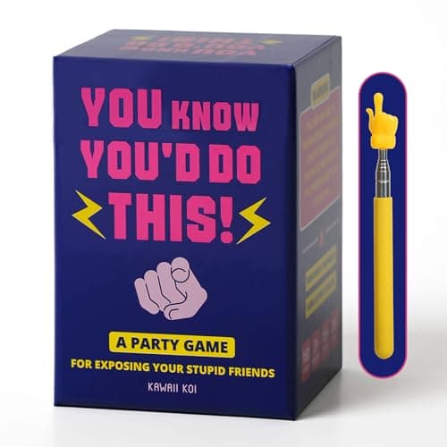 KAWAII KOI Party Game for Adults & Teens – Funny Voting Card Game, Hilarious Group Game for Game Night, Icebreaker Card Game for Friends - You Know You’D DO This
