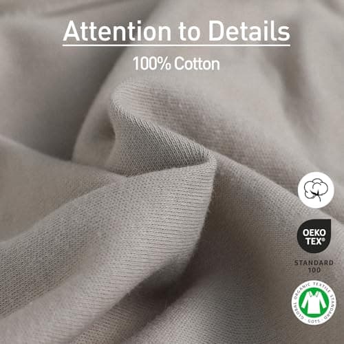 GLLQUEN BABY Swaddles for Newborns Organic Cotton, Soft Baby Swaddles 0-3 Months, Womb-Like Sleep Sack Wrap Nursery Swaddling Blankets Animal World & Waves - Thumbnail 3