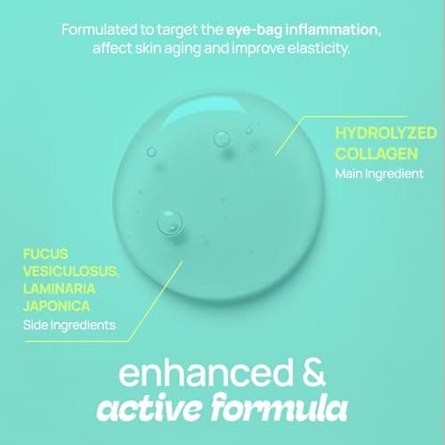 Elluma Beauty Under Eye Patches – 24 Hydrogel Pads, Hydrating & Restoring Sets with Seaweed and Chamomile - Thumbnail 6