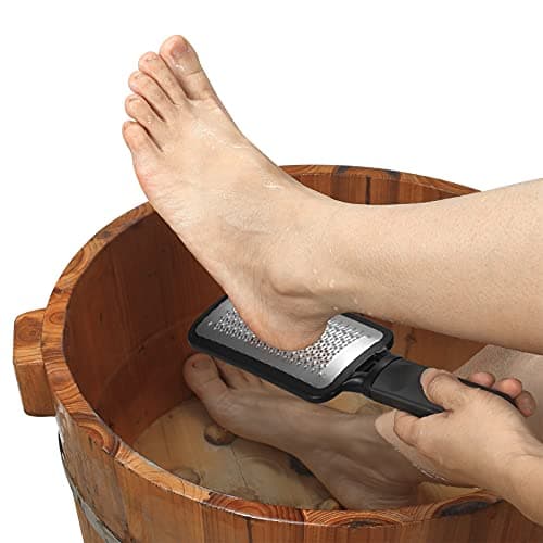 Colossal Pedicure Rasp Foot File, Professional Foot Care Pedicure Stainless Steel File to Removes Hard Skin, Can Be Used On Wet Feet - Thumbnail 6